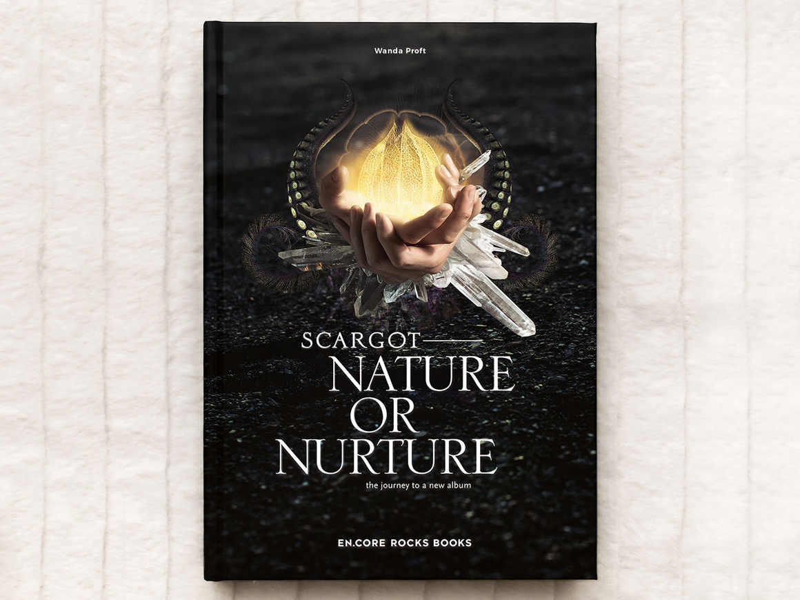 EN.CORE ROCKS BOOKS: SCARGOT—NATURE OR NURTURE—the journey to a new album, pages