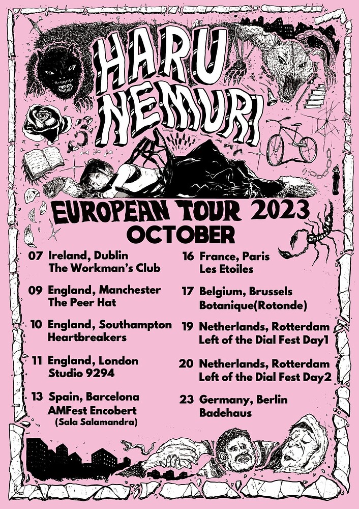 Haru Nemuri European Tour 2023