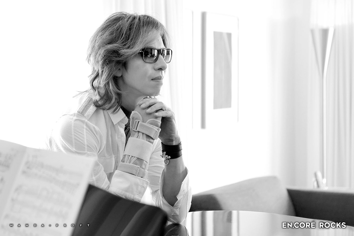 YOSHIKI, picture taken during Yoshiki Classical press call in Berlin on 2014/03/24 © Wanda Proft