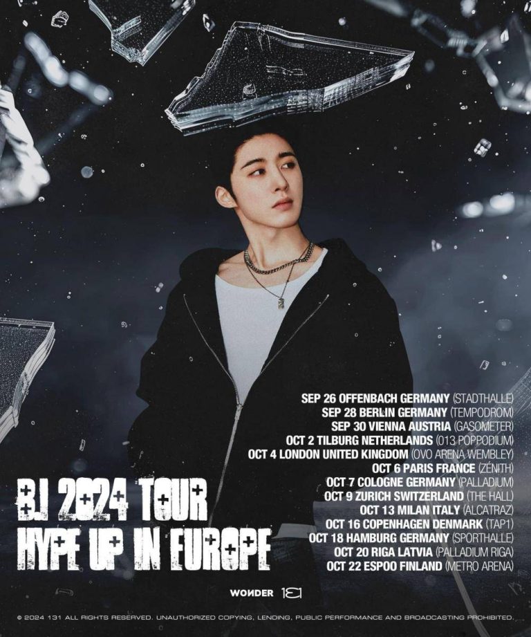 B.I Hype Up In Europe Tour 2024