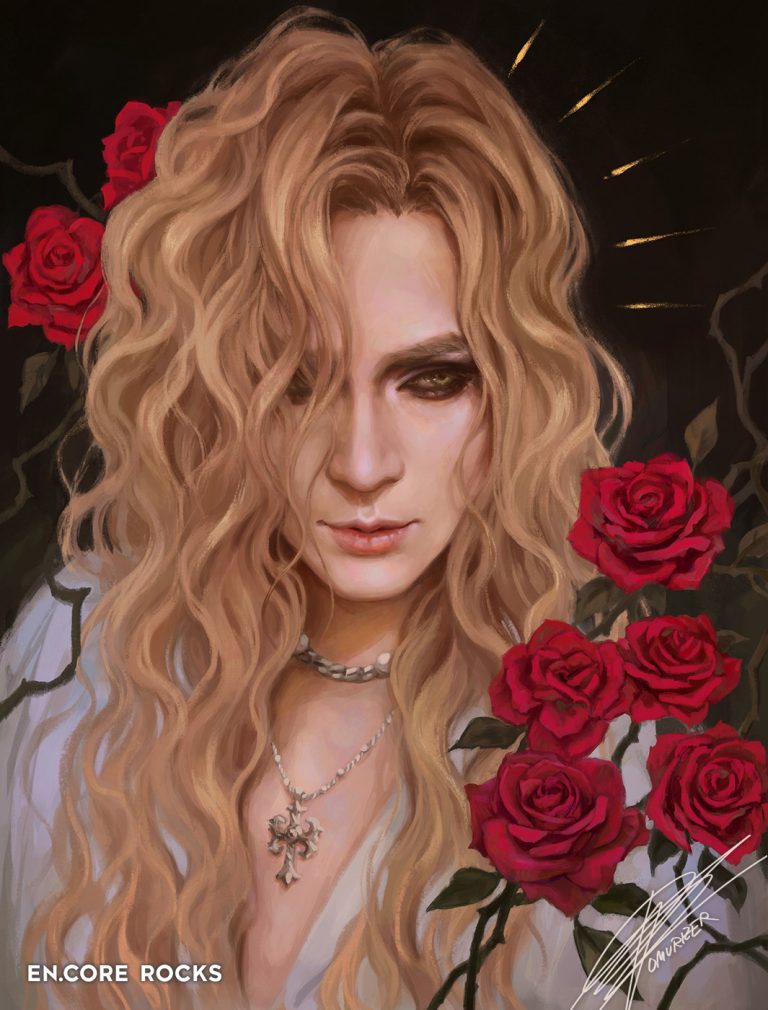 KAMIJO Roses Artwork 2024 © OMURIZER